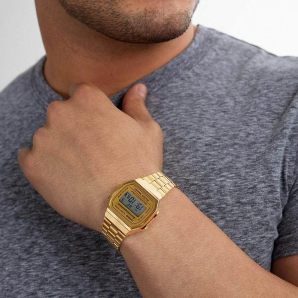 ساعت کاسیو مدل CASIO-A168WG-9WD
