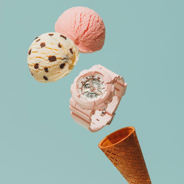 ساعت مچی زنانه BABY-G کاسیو مدل Casio-BA-110XRG-4ADR