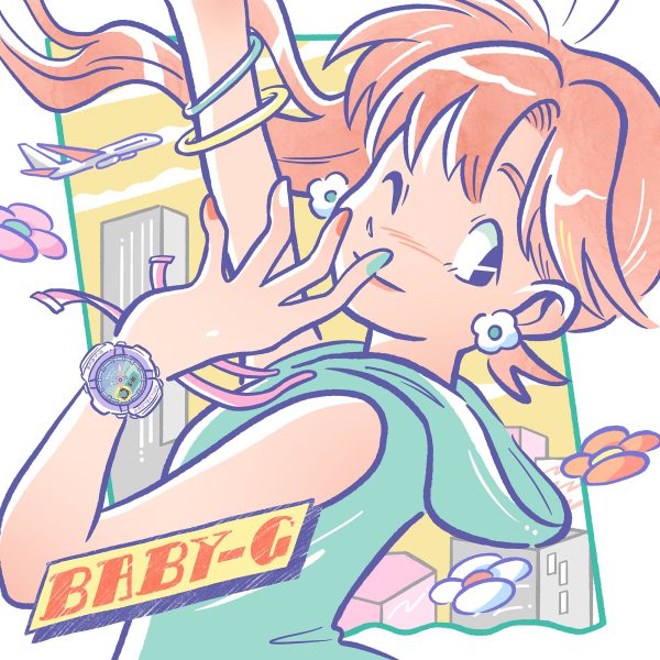 ساعت مچی زنانه BABY-G کاسیو مدل CASIO -BGA-280PM-7ADR