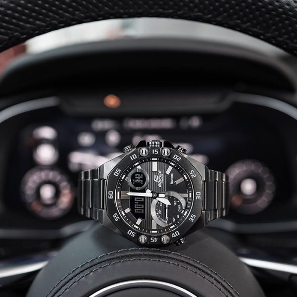 ساعت مردانه EDIFICE کاسیو مدل CASIO-ECB-10DC-1A