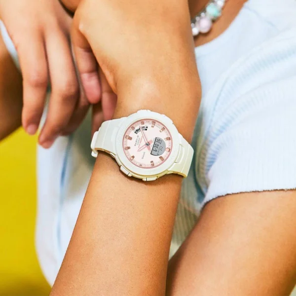 ساعت مچی زنانه Baby-G کاسیو مدل CASIO -BSA-B100CS-7ADR