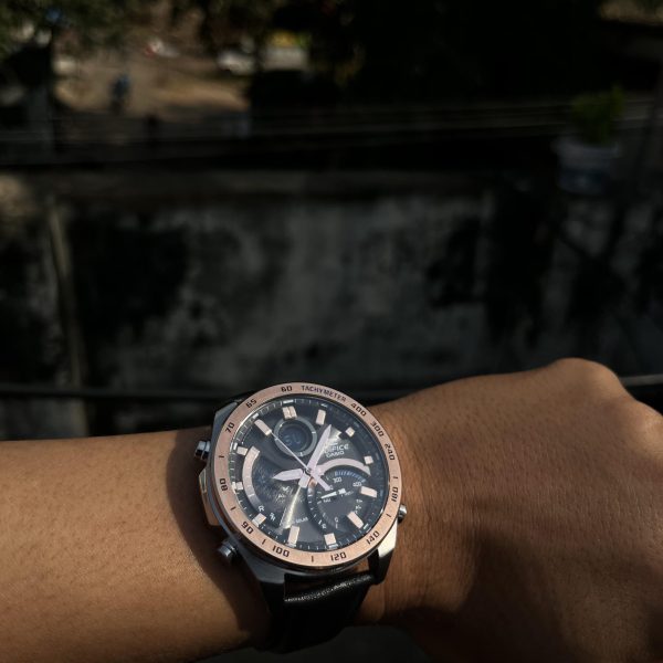 ساعت مچی مردانه EDIFICE کاسیو مدل CASIO-ECB-900GL-1BDR