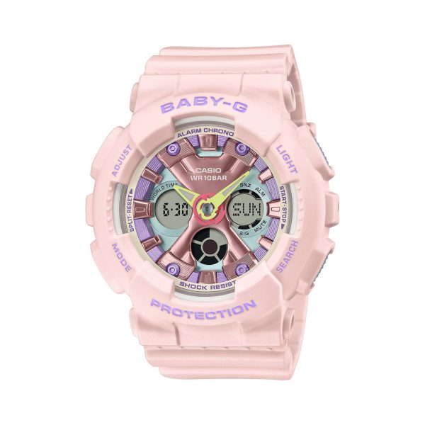 ساعت مچی زنانه BABY-G کاسیو مدل CASIO BA-130PM-4ADR