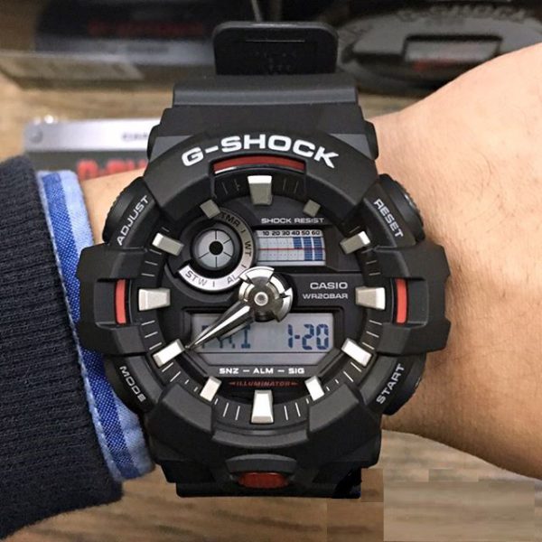 ساعت مچی مردانه G-SHOCK کاسیو مدل CASIO-GA-700-1A