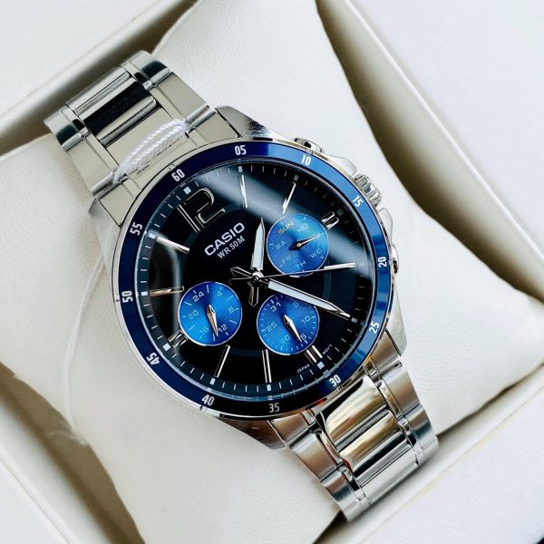 ساعت مچی مردانه کاسیو مدل CASIO-MTP-1374D-2A