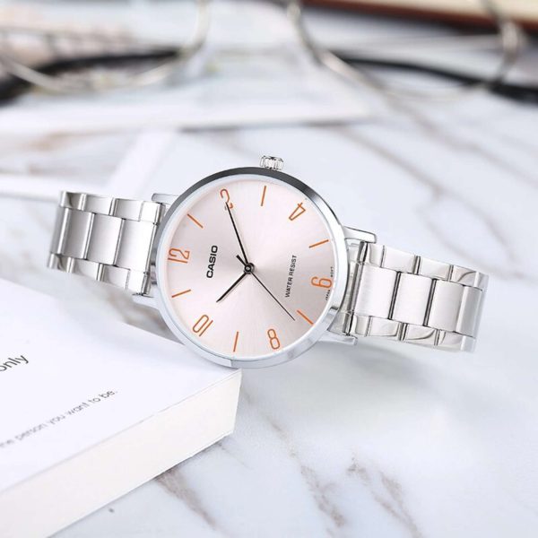 ساعت مچی زنانه کاسیو مدل CASIO-LTP-VT01D-4B2