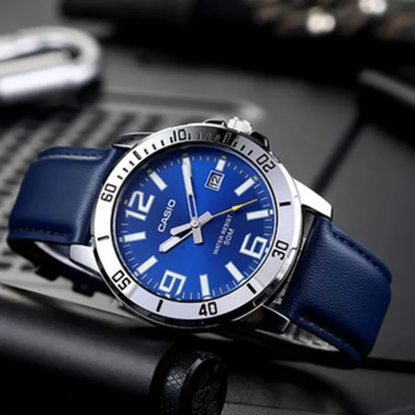 ساعت مچی مردانه کاسیو مدل CASIO MTP-VD01L-2B