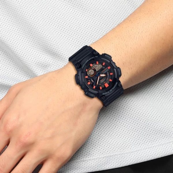 ساعت مچی مردانه کاسیو مدل CASIO-AEQ-110W-1A2