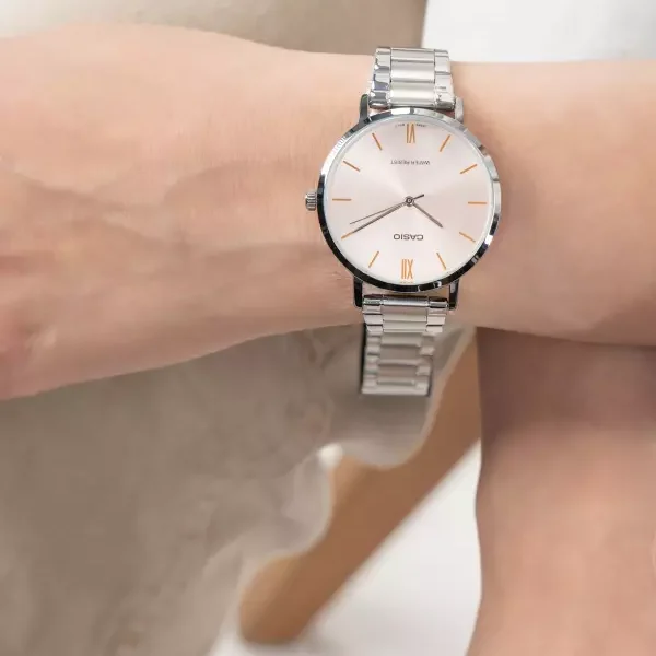 ساعت مچی زنانه کاسیو مدل CASIO-LTP-VT01D-4B