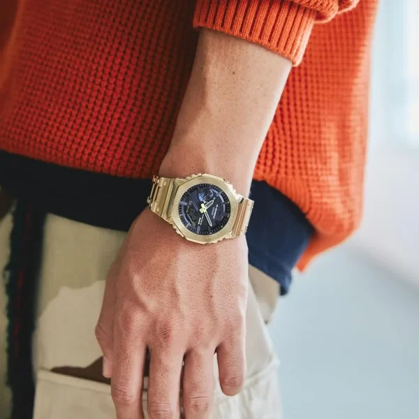 ساعت مچی اسپرت جی شاک کاسیو مدل G-SHOCK GM-B2100GD-9ADR