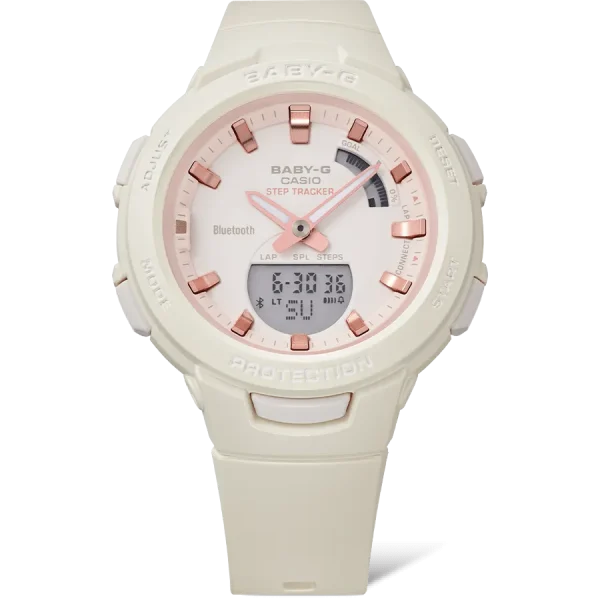 ساعت مچی زنانه بیبی جی کاسیو مدل BABY-G BSA-B100CS-7ADR