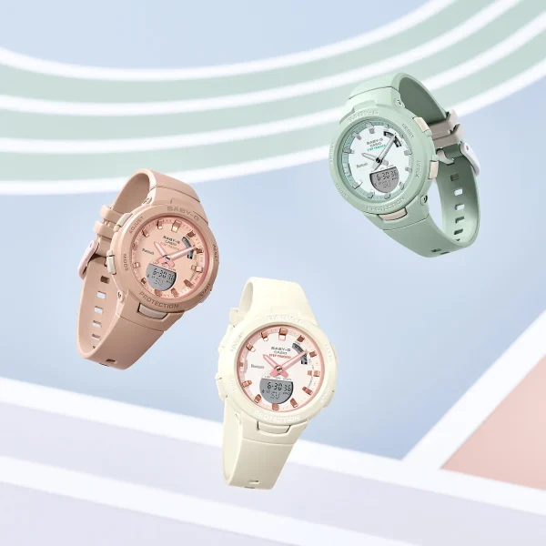 ساعت مچی زنانه بیبی جی کاسیو مدل BABY-G BSA-B100CS-7ADR
