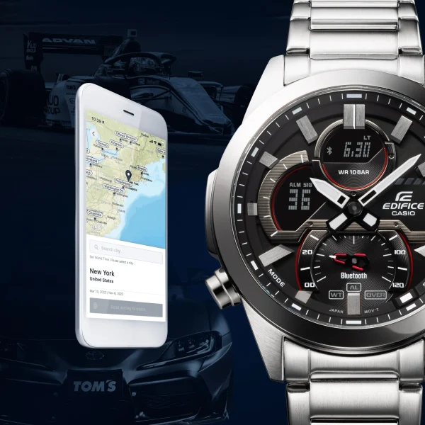 ساعت مچی مردانه ادیفایس کاسیو مدل EDIFICE ECB-30D-1ADF