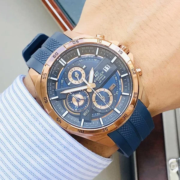 ساعت مچی مردانه EDIFICE کاسیو مدل CASIO-EFR-556PC-2A