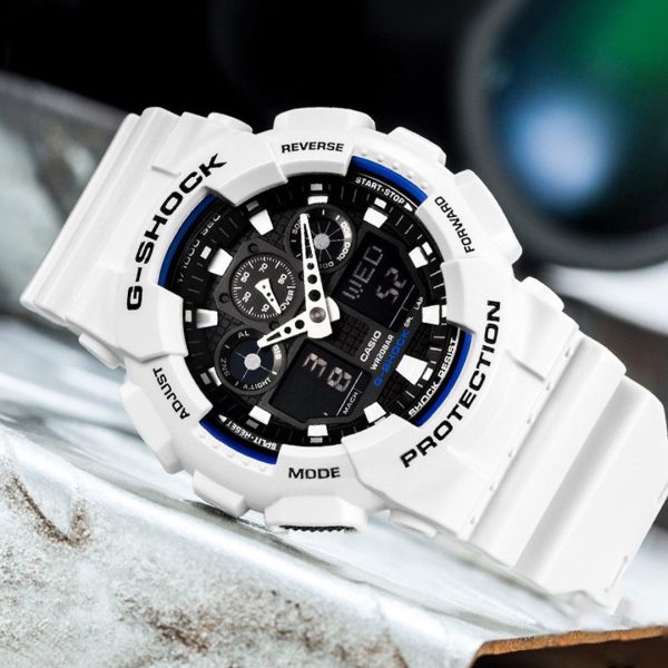 ساعت مچی مردانه G-SHOCK کاسیو مدل CASIO-GA-100B-7A