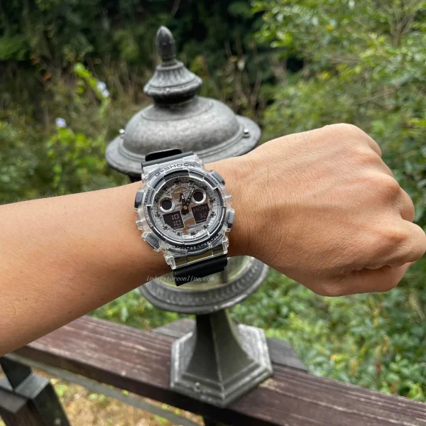 ساعت مچی مردانه G-SHOCK کاسیو مدل CASIO -GA-100SKC-1ADR