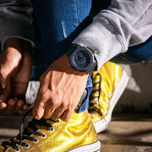 ساعت مچی اسپرت جی شاک کاسیو مدل G-SHOCK GA-2100VB-1ADR