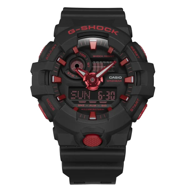 ساعت مچی اسپرت جی شاک کاسیو مدل G-SHOCK GA-700BNR-1ADR