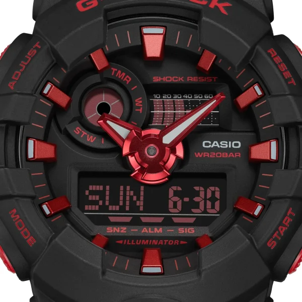 ساعت مچی اسپرت جی شاک کاسیو مدل G-SHOCK GA-700BNR-1ADR