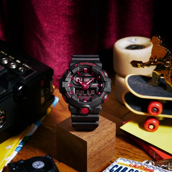 ساعت مچی اسپرت جی شاک کاسیو مدل G-SHOCK GA-700BNR-1ADR