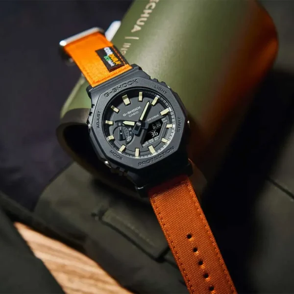 ساعت مچی اسپرت جی شاک کاسیو مدل G-SHOCK GAE-2100WE-3ADR