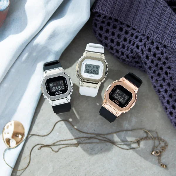 ساعت مچی زنانه جی شاک کاسیو مدل G-SHOCK GM-S5600-1