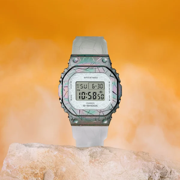 ساعت مچی زنانه جی شاک کاسیو مدل G-SHOCK GM-S5640GEM-7DR