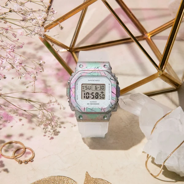 ساعت مچی زنانه جی شاک کاسیو مدل G-SHOCK GM-S5640GEM-7DR