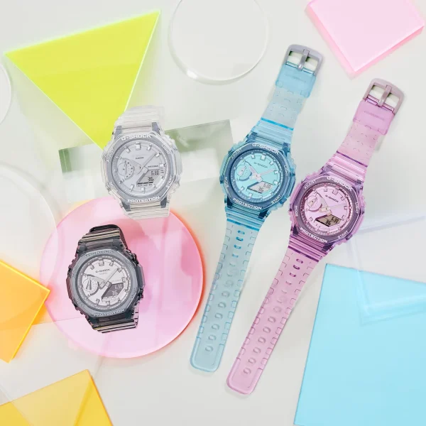 ساعت مچی زنانه جی شاک کاسیو مدل G-SHOCK GMA-S2100SK-4ADR