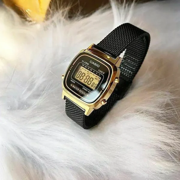 ساعت مچی زنانه وینتیج کاسیو مدل CASIO LA670WEMB-1DF