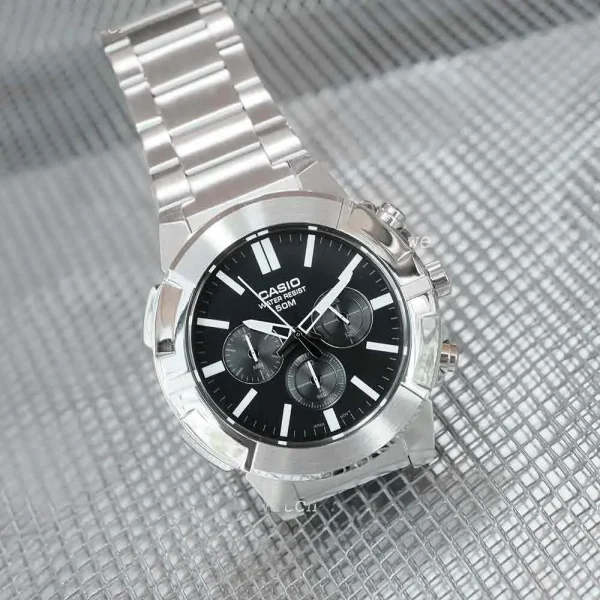 ساعت مچی مردانه کاسیو مدل CASIO MTP-E500D-1AVDF