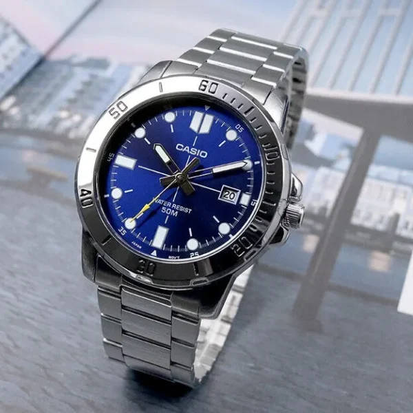 ساعت مچی مردانه کاسیو مدل CASIO MTP-VD01D-2E