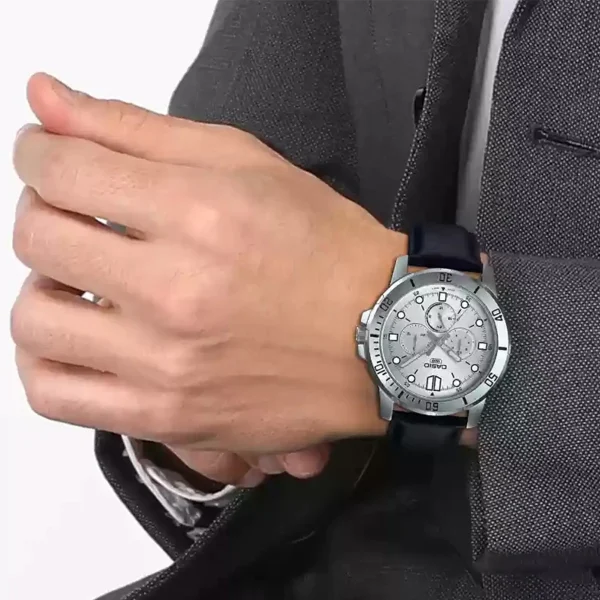 ساعت مچی مردانه کاسیو مدل CASIO-MTP-VD300L-7E