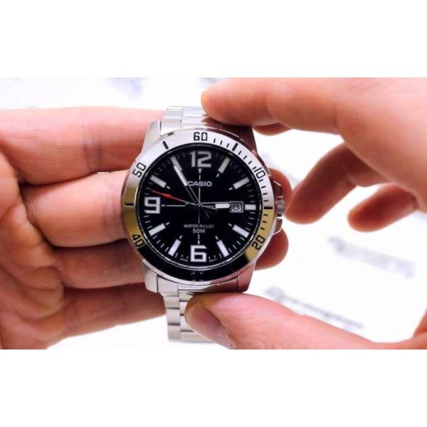 ساعت مچی مردانه کاسیو مدل CASIO -MTP-VD01D-1B
