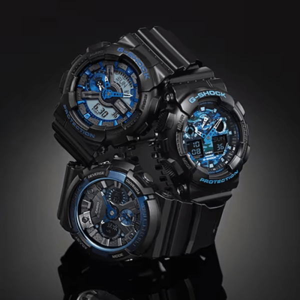 ساعت مچی مردانه G-SHOCK کاسیو مدل CASIO-GA-100CB-1A