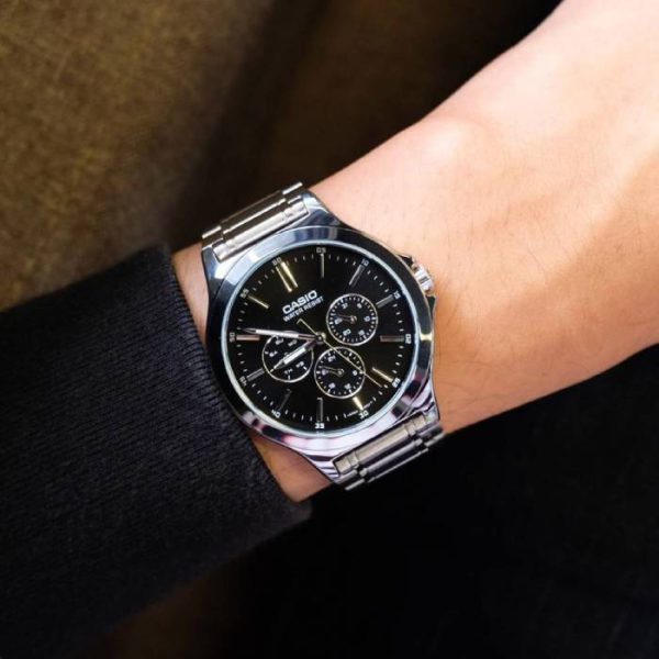 ساعت مچی مردانه کاسیو مدل CASIO-MTP-V300D-1A