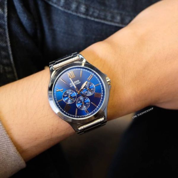 ساعت مچی مردانه کاسیو مدل CASIO-MTP-V300D-2A