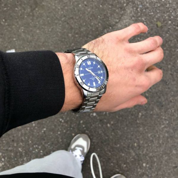 ساعت مچی CASIO مدل CASIO MTP-VD01D-2E