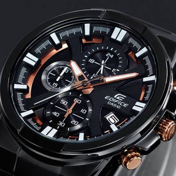 ساعت مچی مردانه EDIFICE کاسیو مدل CASIO-EFR-544BK-1A9