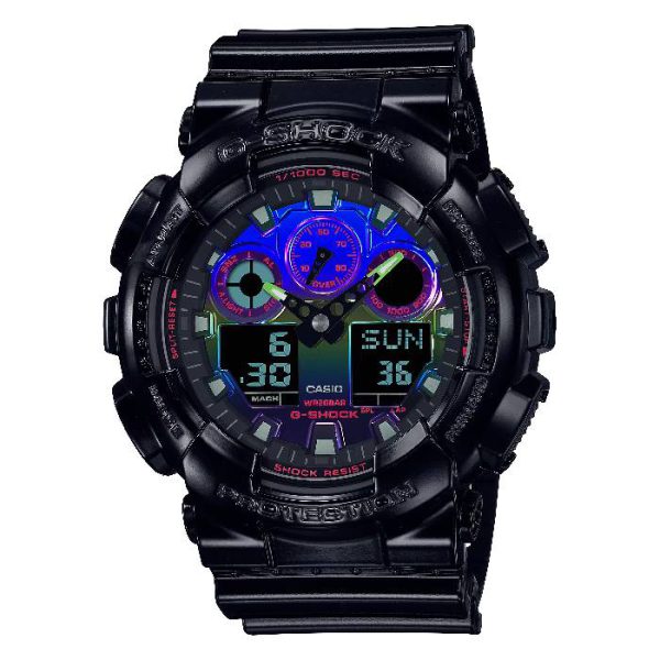 ساعت مچی مردانه G-SHOCK کاسیو مدل GA-100RGB-1ADR
