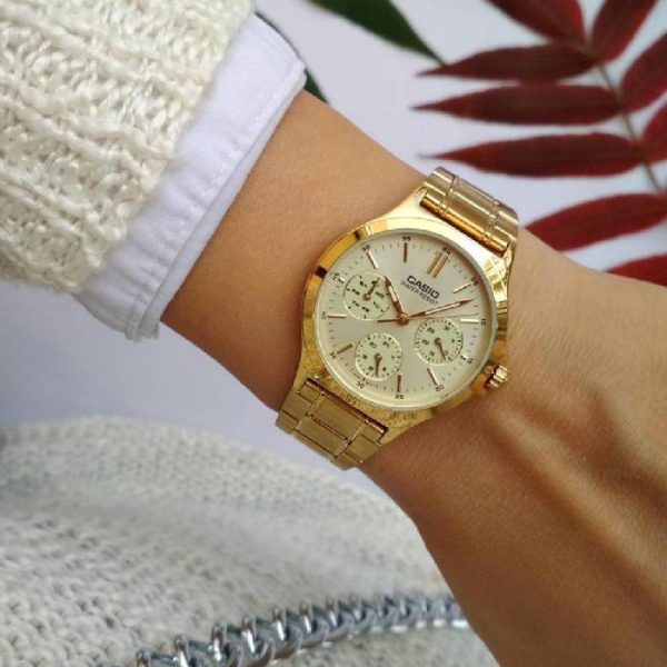 ساعت مچی زنانه مدل CASIO -LTP-V300G-9AUDF