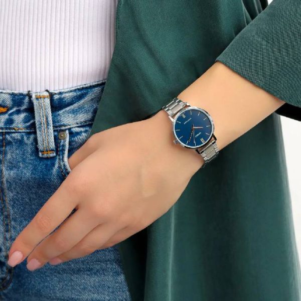 ساعت مچی زنانه کاسیو مدل CASIO-LTP-VT01D-2B2