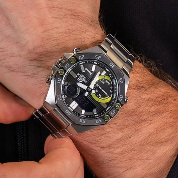 ساعت مچی مردانه EDIFICE کاسیو مدل CASIO-ECB-10DB-1A