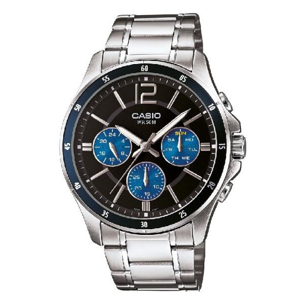 ساعت مچی مردانه کاسیو مدل CASIO-MTP-1374D-2A