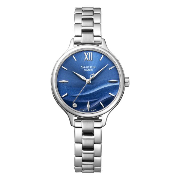 ساعت مچی زنانه SHEEN مدل CASIO -SHE-4550D-2BUDF