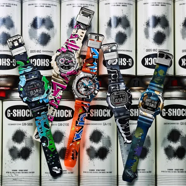 ساعت مچی اسپرت جی شاک کاسیو مدل G-SHOCK GA-110SS-1ADR