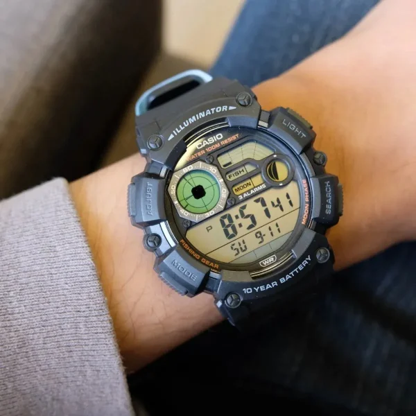 ساعت مچی اسپرت مدل CASIO WS-1500H-1AVDF