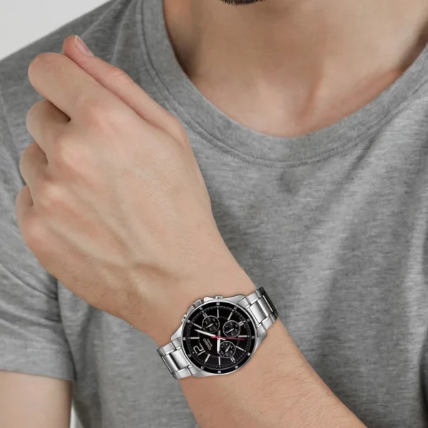 ساعت مچی مردانه کاسیو مدل CASIO-MTP-1374D-1AV