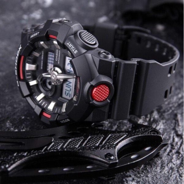 ساعت مچی مردانه G-SHOCK کاسیو مدل CASIO-GA-700-1A