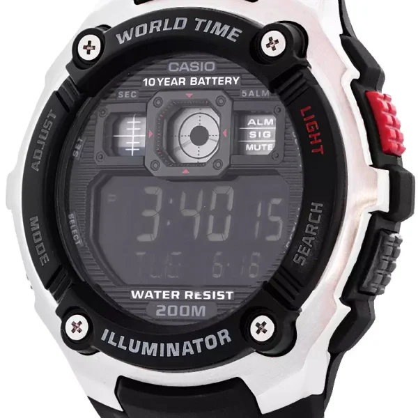 ساعت مچی مردانه کاسیو مدل CASIO-AE-2000W-1B